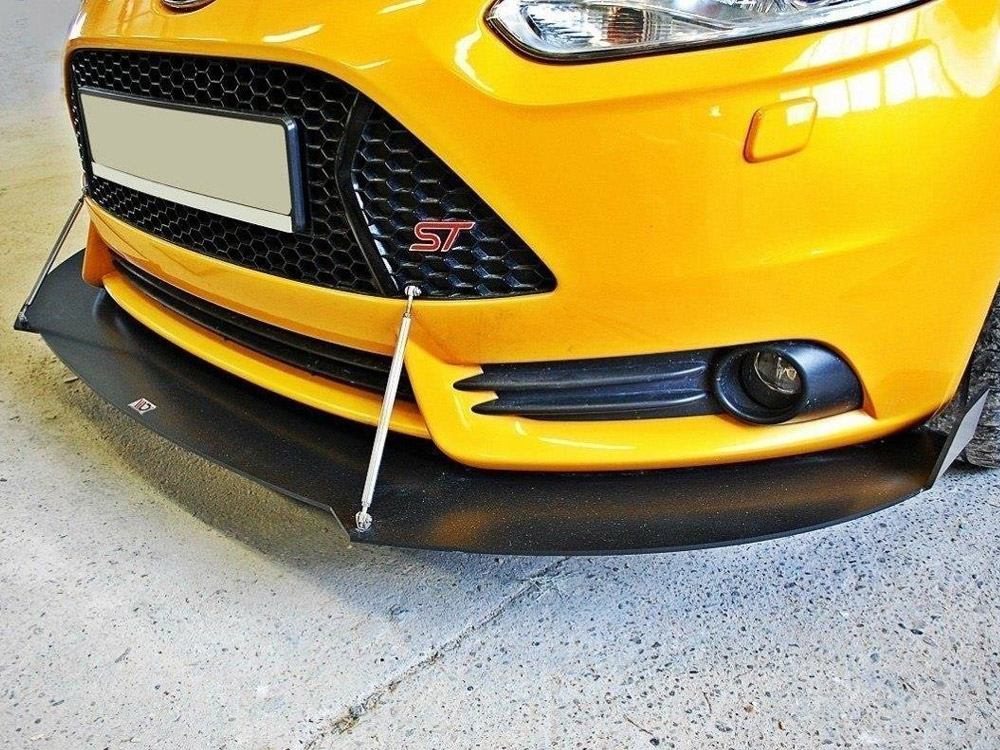 Maxton front racing splitter ford focus st mk3 (prefacelift) version 2 2 Maxton front racing splitter ford focus st mk3 (prefacelift) version 2 - image 2
