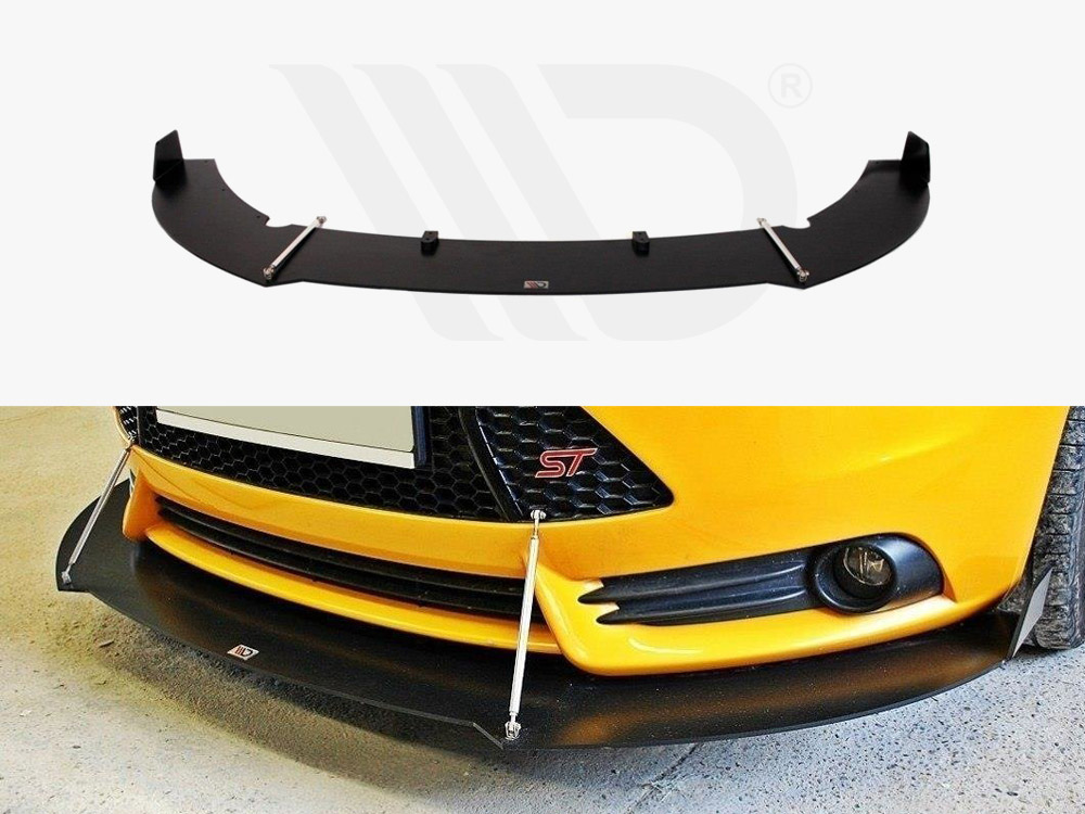 Maxton front racing splitter ford focus st mk3 (prefacelift) version 2 1 Maxton front racing splitter ford focus st mk3 (prefacelift) version 2