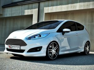Maxton Front Bumper Spoiler Ford Fiesta Mk7 Facelift Models