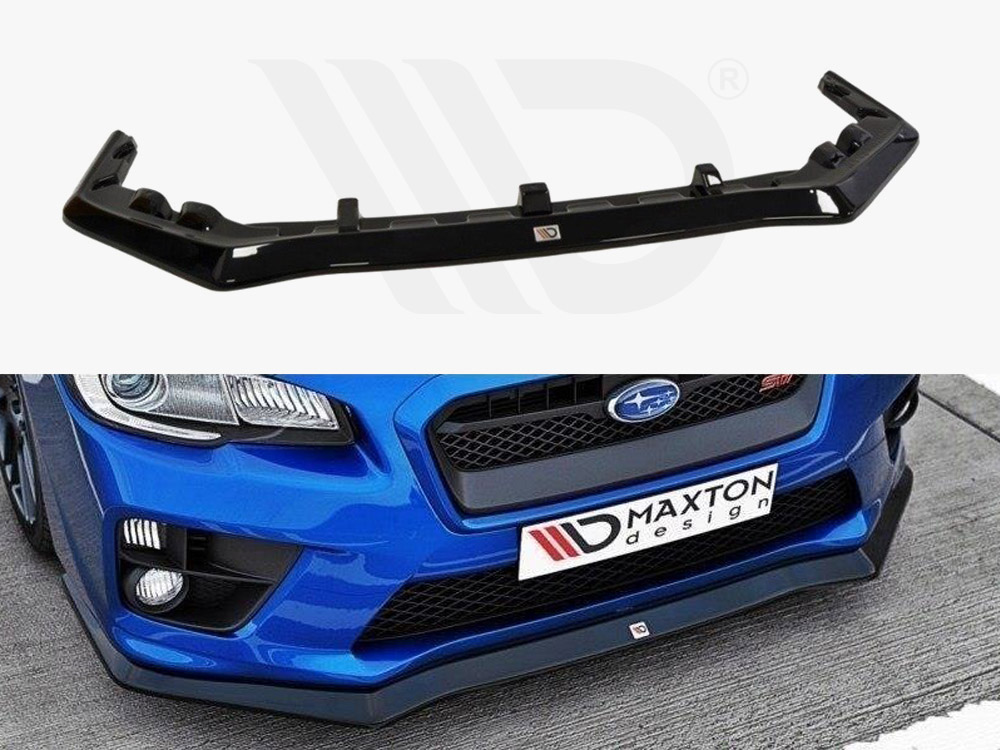Maxton front splitter v1 subaru wrx sti 1 Maxton front splitter v1 subaru wrx sti