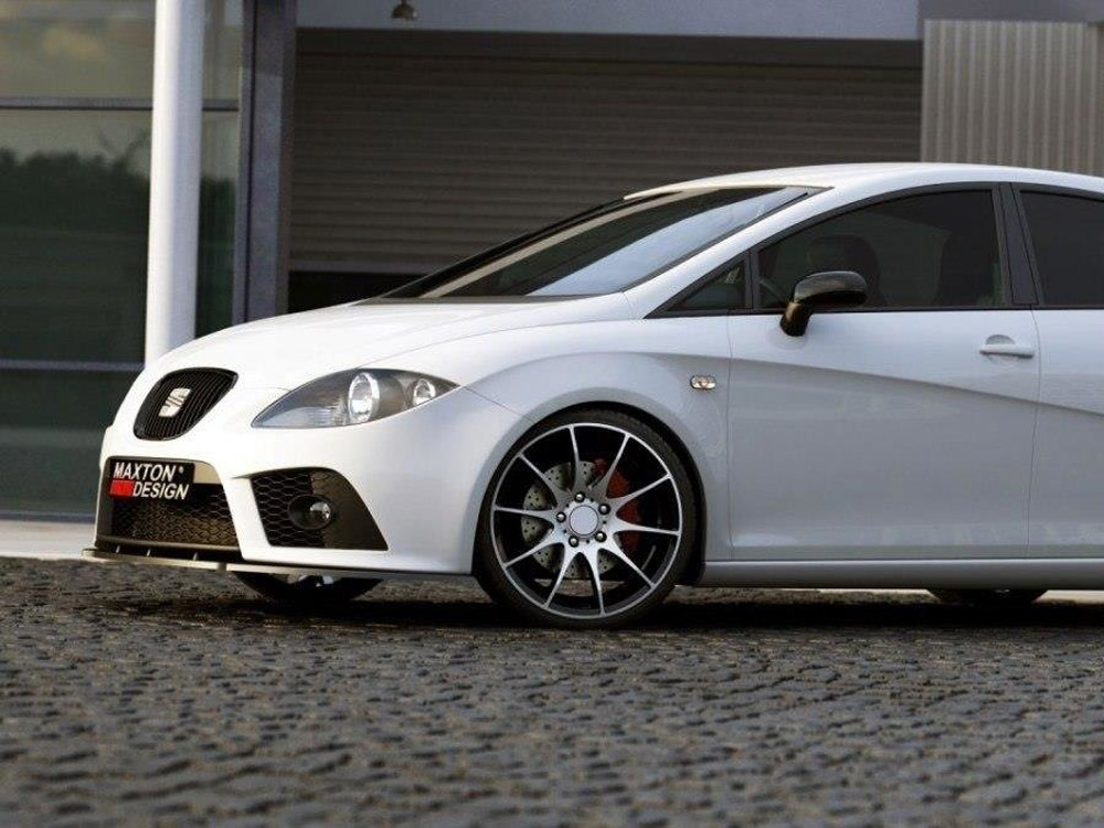 Maxton front splitter seat leon mk2 cupra fr (prefacelift models) 2 Maxton front splitter seat leon mk2 cupra fr (prefacelift models) - image 2