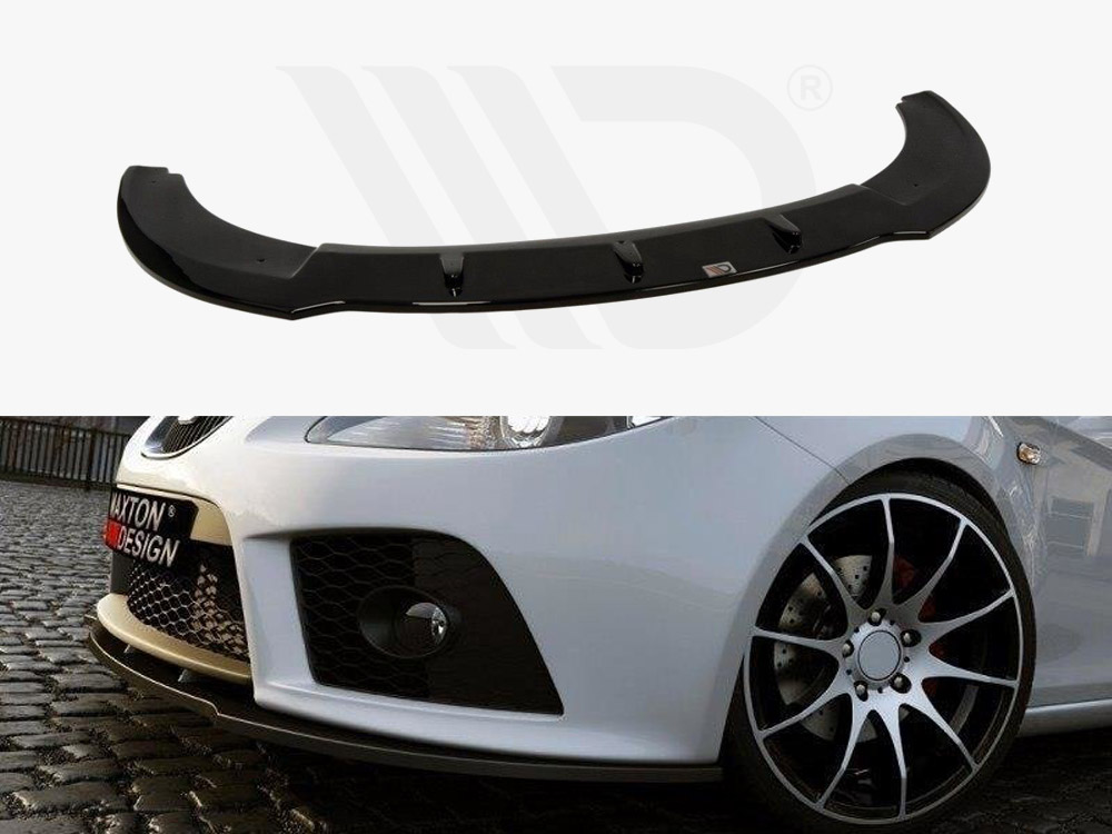 Maxton front splitter seat leon mk2 cupra fr (prefacelift models) 1 Maxton front splitter seat leon mk2 cupra fr (prefacelift models)