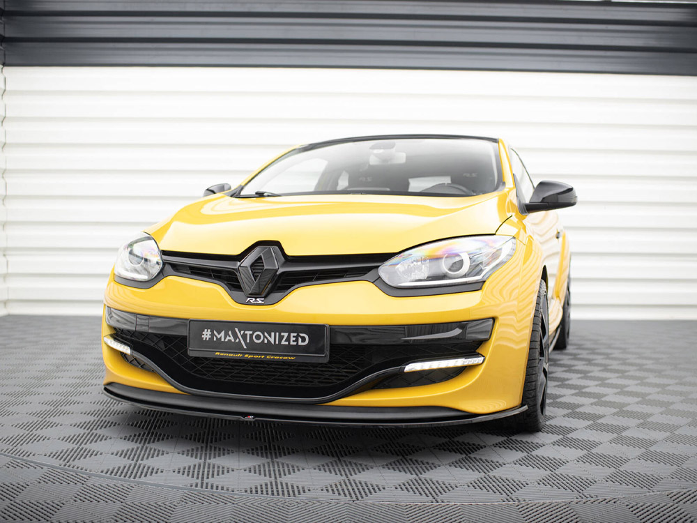 Maxton front splitter renault megane mk3 rs v1 2 Maxton front splitter renault megane mk3 rs v1 - image 2