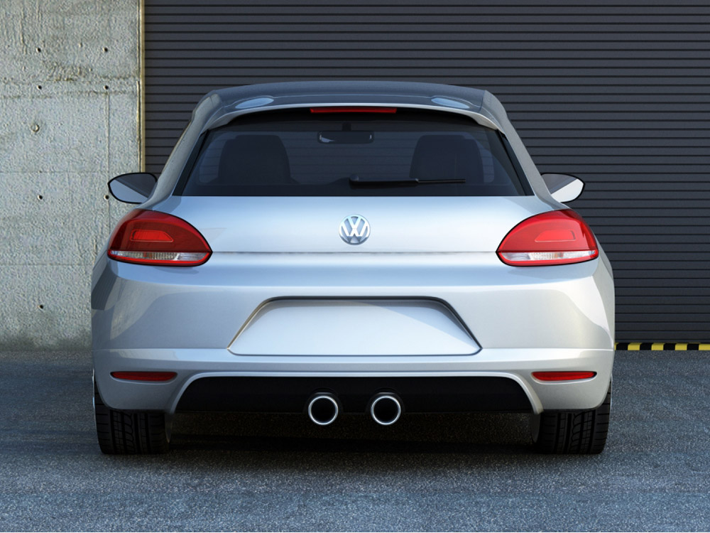 Maxton rear diffuser vw scirocco standard (scirocco r look) 3 Maxton rear diffuser vw scirocco standard (scirocco r look) - image 3