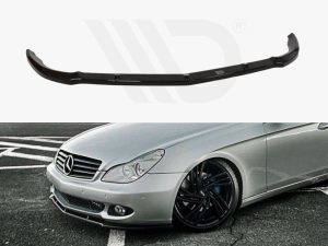 Maxton Front Splitter Mercedes CLS C219 Standard Bumper (2004-2008)