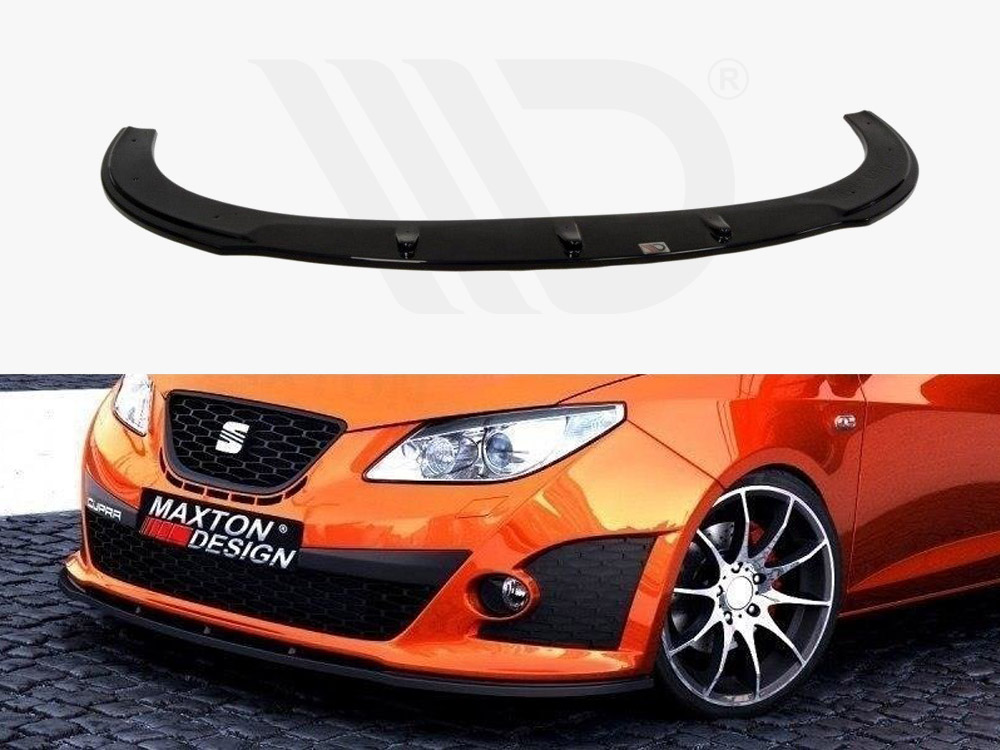 Maxton front splitter seat ibiza mk4 cupra (6j) prefacelift model 1 Maxton front splitter seat ibiza mk4 cupra (6j) prefacelift model