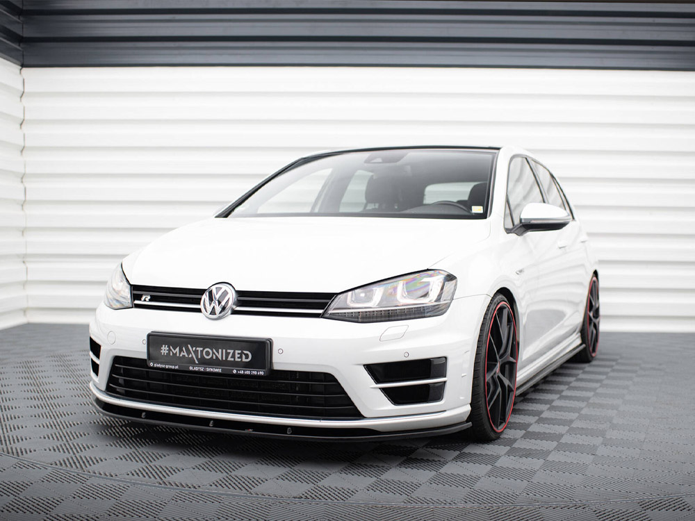 Maxton front splitter v1 vw golf r/r-line mk7 2 Maxton front splitter v1 vw golf r/r-line mk7 - image 2