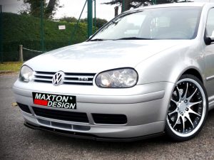 Maxton Front Splitter VW Golf Mk4 (For 25th Front Bumper Spoiler)