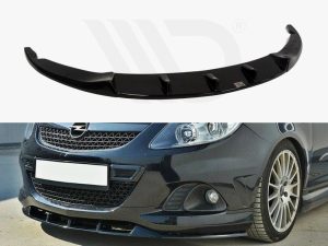 Maxton Front Splitter Opel Corsa D (For OPC/VXR Bumper)