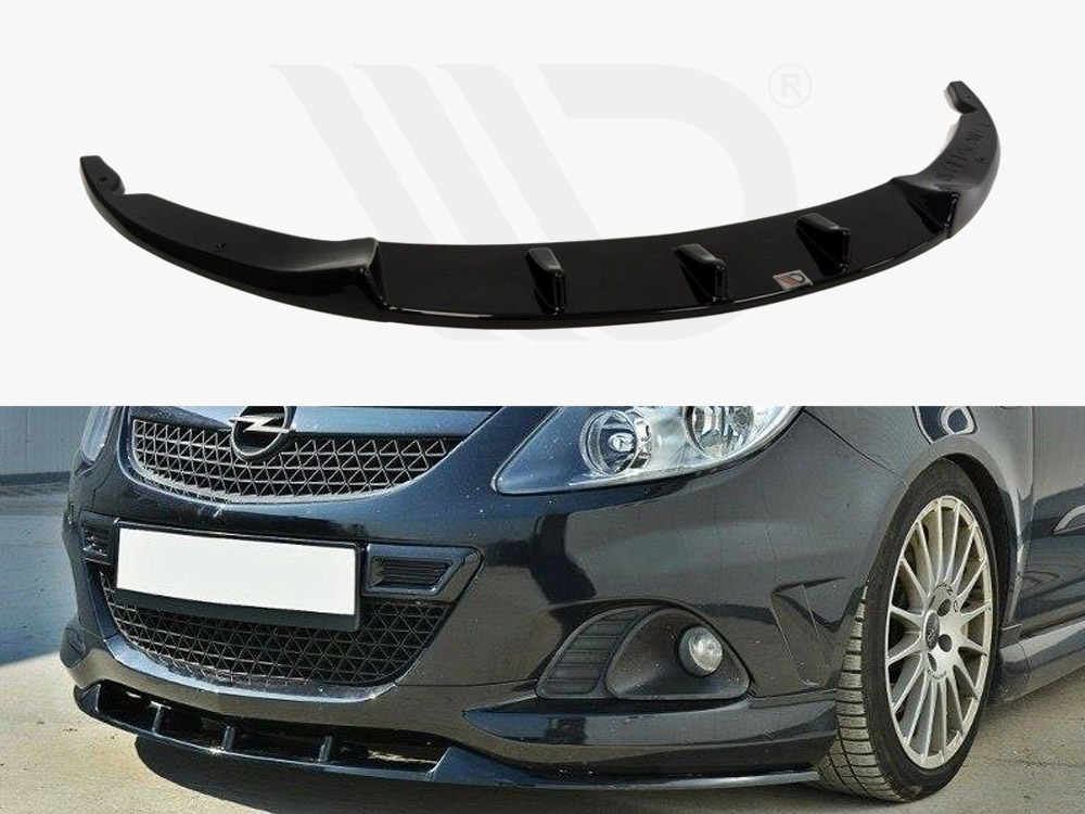 Maxton front splitter opel corsa d (for opc/vxr bumper) 1 Maxton front splitter opel corsa d (for opc/vxr bumper)