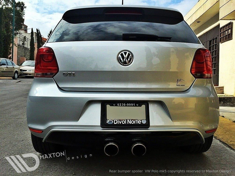 Maxton rear valance vw polo gti mk5 3 Maxton rear valance vw polo gti mk5 - image 3