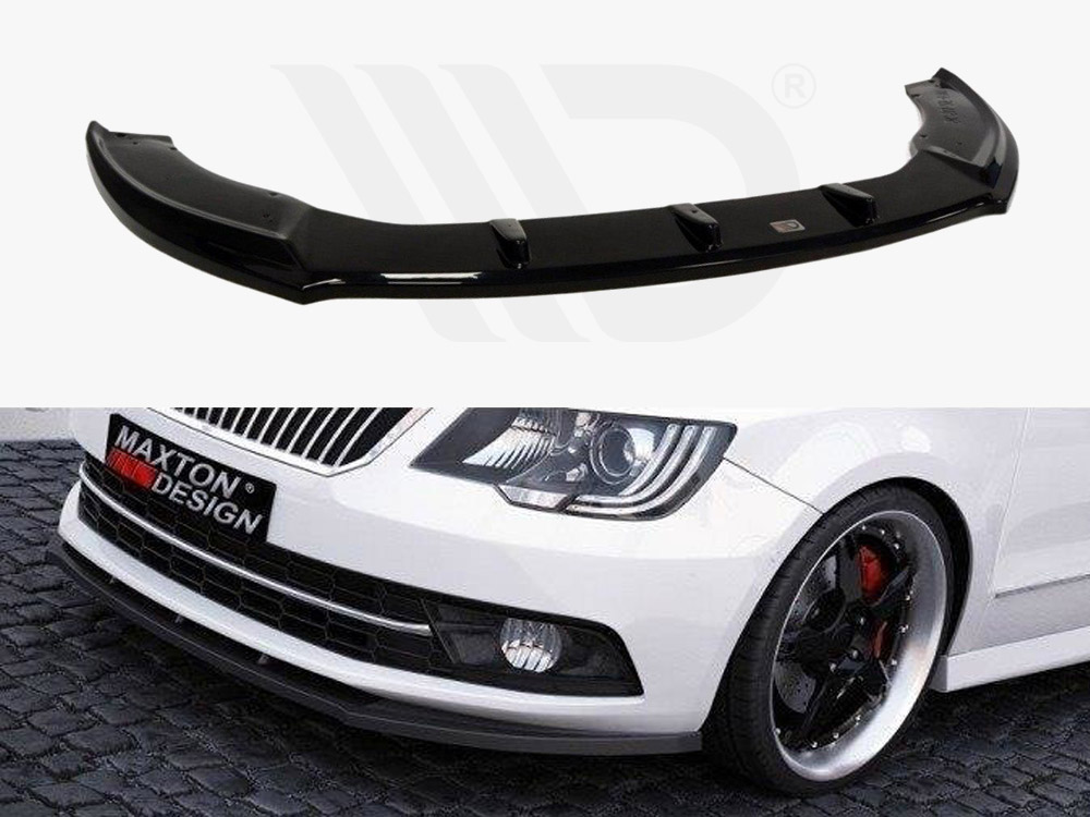 Maxton front splitter skoda superb mk2 (facelift models) 1 Maxton front splitter skoda superb mk2 (facelift models)
