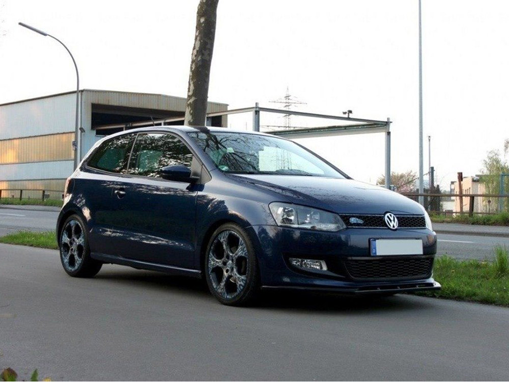 Maxton front splitter volkswagen polo mk5 2 Maxton front splitter volkswagen polo mk5 - image 2