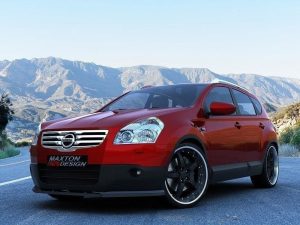 Maxton Front Splitter Nissan Qashqai Preface (2007-2009)