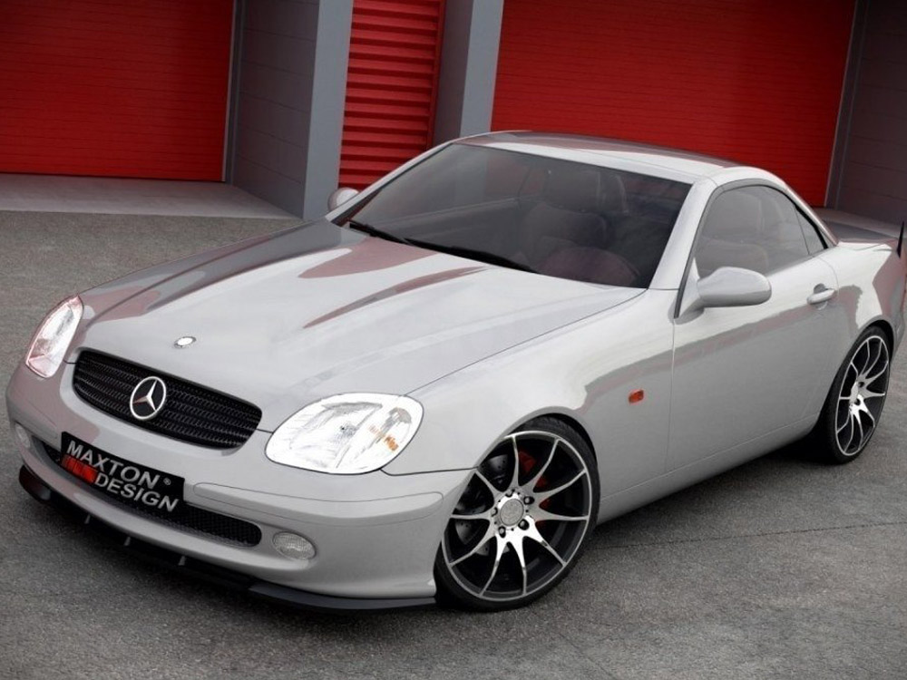 Maxton front splitter mercedes slk r170 2 Maxton front splitter mercedes slk r170 - image 2
