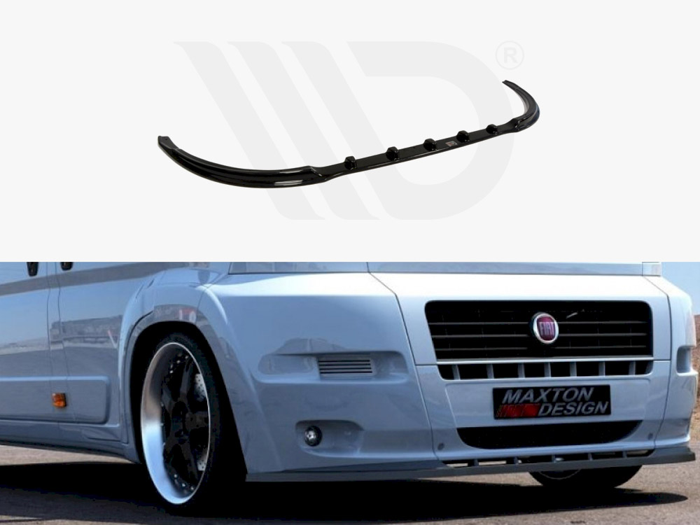 Maxton front splitter fiat ducato mk3 (for standard bumper) 1 Maxton front splitter fiat ducato mk3 (for standard bumper)