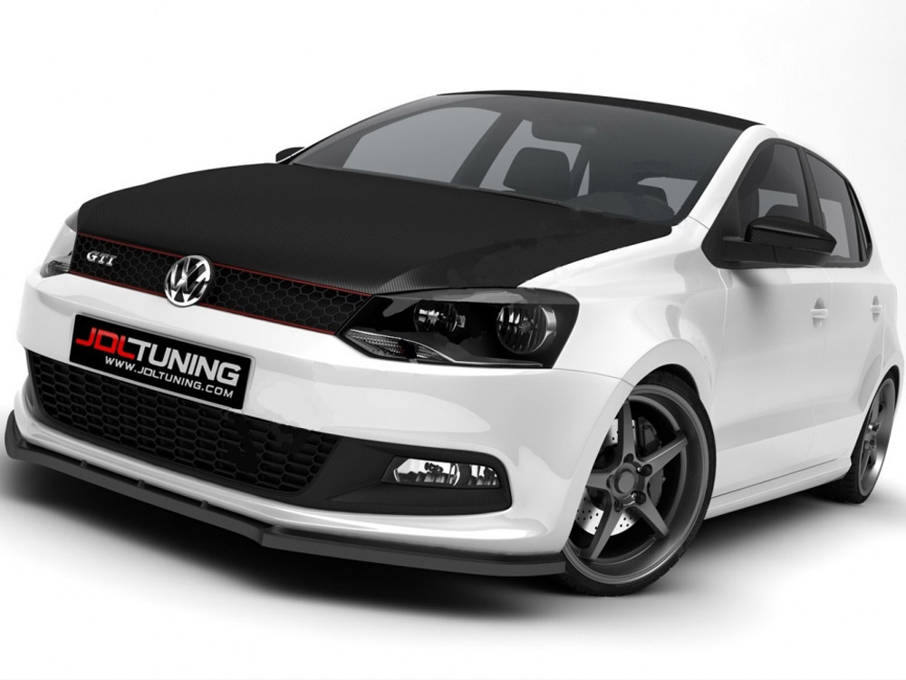 Maxton front splitter volkswagen polo gti mk5 1 Maxton front splitter volkswagen polo gti mk5