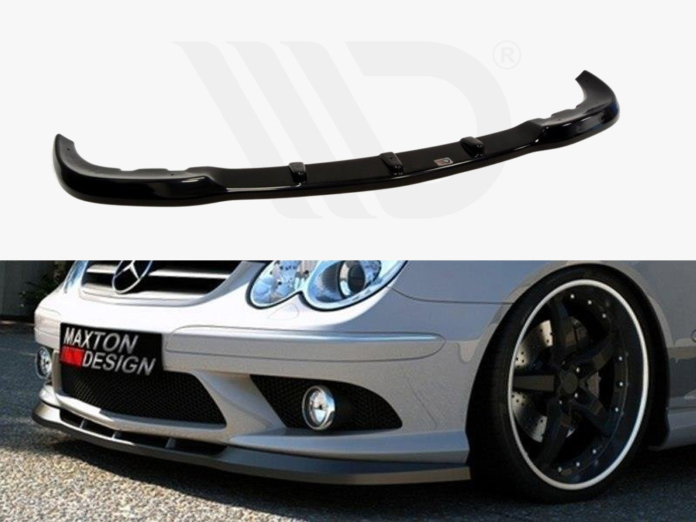 Maxton front splitter mercedes clk w209 amg 1 Maxton front splitter mercedes clk w209 amg