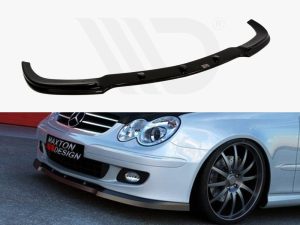 Maxton Front Splitter Mercedes CLK W209 (Facelift Models) For Standard Version