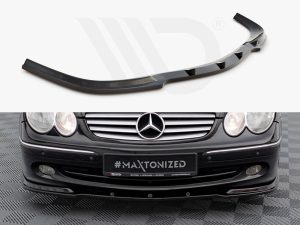 Maxton Front Splitter V1 Mercedes CLK W209 For Standard Version