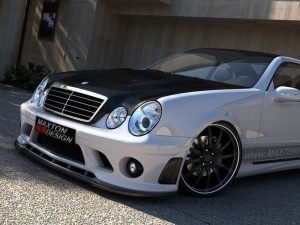 Maxton Front Splitter Mercedes CLK W208 (For ME-CLK-208-AMG204-F1 Bumper)