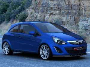 Maxton Front Splitter Opel Corsa D (Facelift Models)