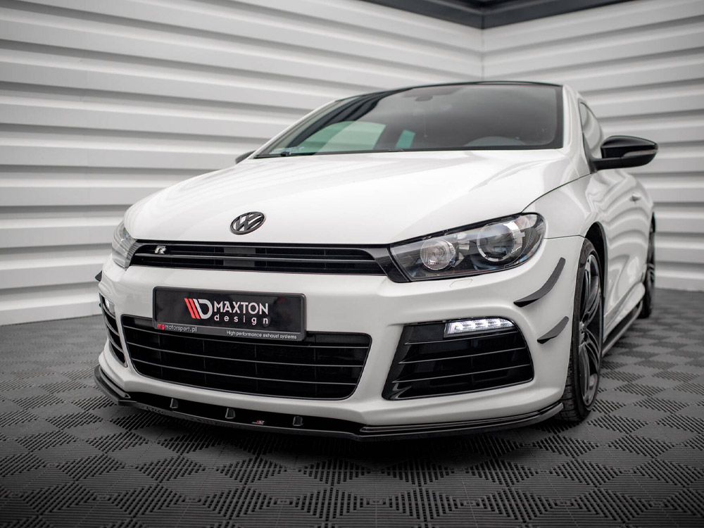 Maxton front splitter v1 volkswagen scirocco r mk3 2 Maxton front splitter v1 volkswagen scirocco r mk3 - image 2