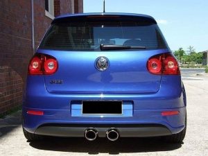 Maxton Rear Valance VW Golf Mk5 R32 (With 2 Exhaust Holes