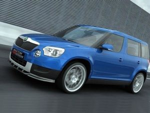 Maxton Front Splitter Skoda Yeti (2009-2013)