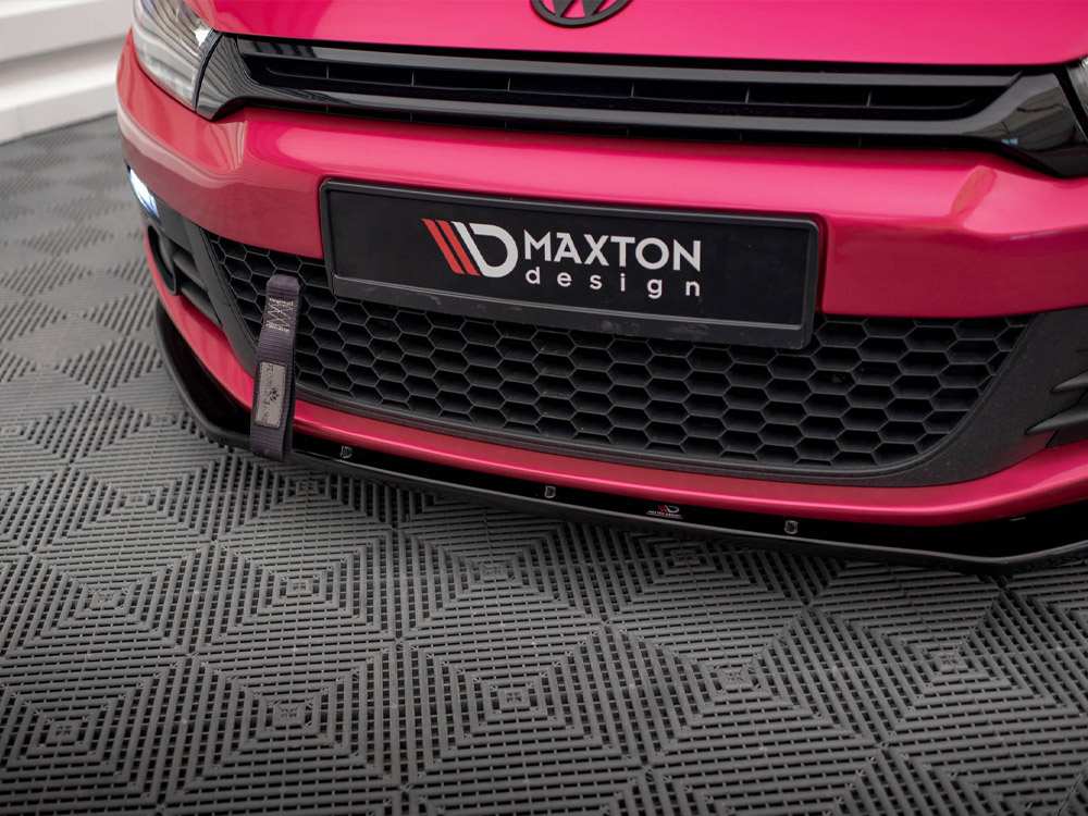 Maxton front splitter v1 volkswagen scirocco mk3 4 Maxton front splitter v1 volkswagen scirocco mk3 - image 4
