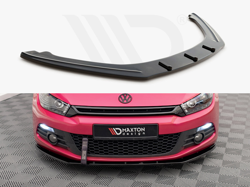 Maxton front splitter v1 volkswagen scirocco mk3 1 Maxton front splitter v1 volkswagen scirocco mk3