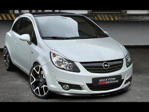 Maxton Front Splitter Opel Corsa D (Preface Models)