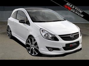 Maxton Front Bumper Spoiler Opel Corsa D Preface Models