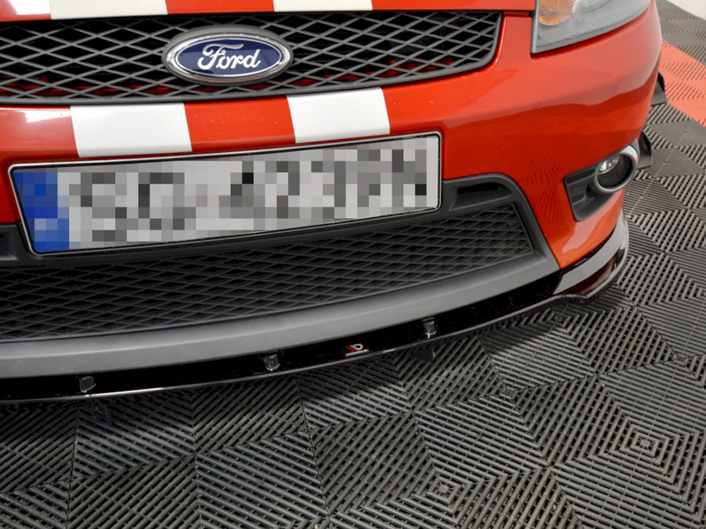Maxton front splitter v1 ford fiesta mk6 st/zetec s (2004-2007) 2 Maxton front splitter v1 ford fiesta mk6 st/zetec s (2004-2007) - image 2