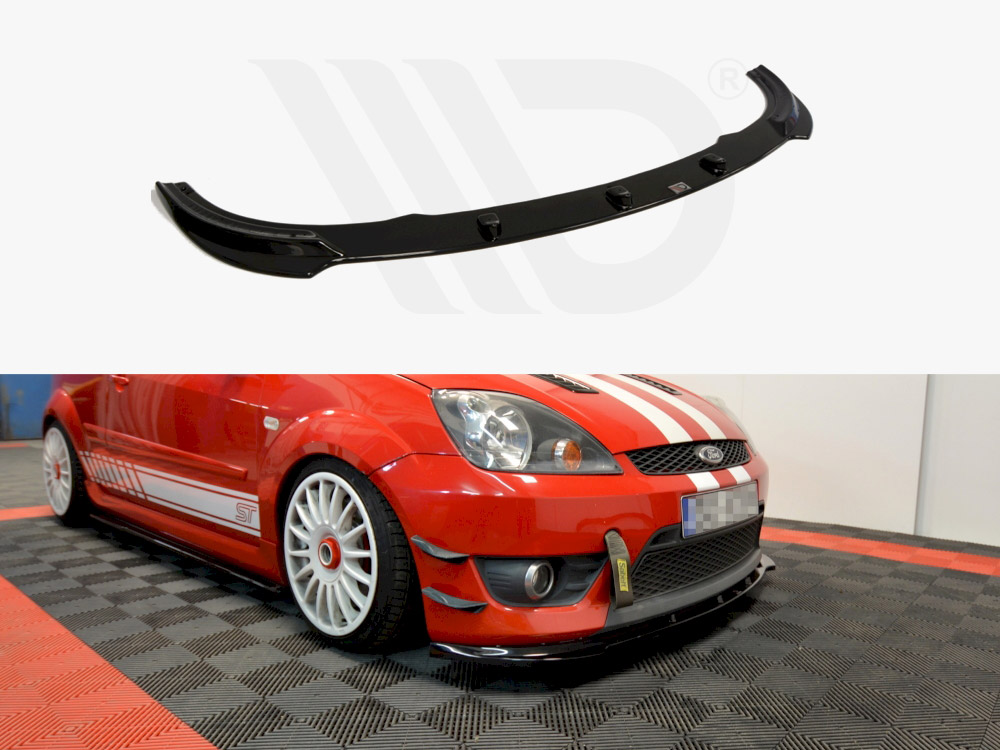 Maxton front splitter v1 ford fiesta mk6 st/zetec s (2004-2007) 1 Maxton front splitter v1 ford fiesta mk6 st/zetec s (2004-2007)