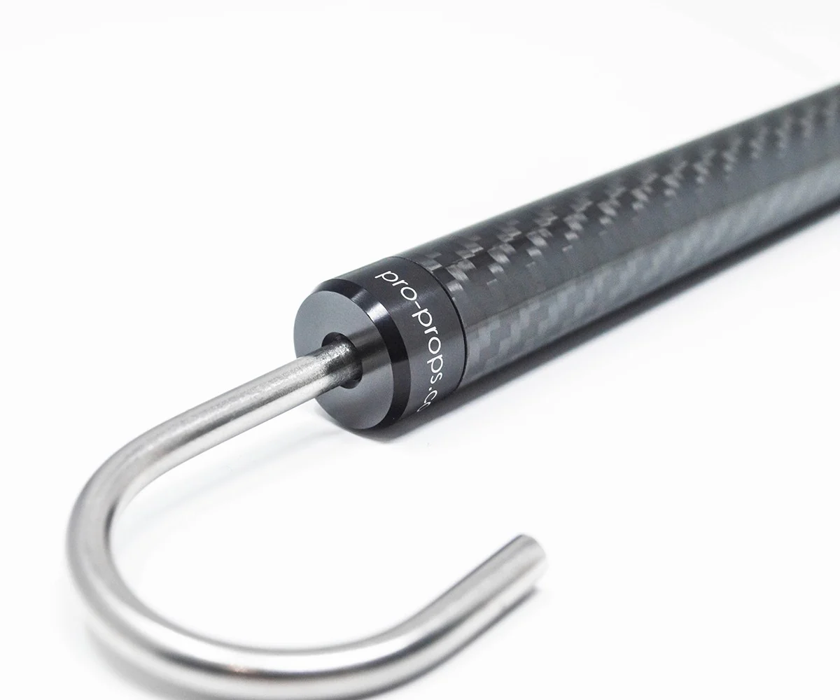 Pro props 'black edition' carbon fibre bonnet prop 2 Pro props 'black edition' carbon fibre bonnet prop - image 2