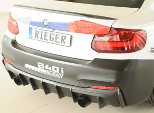 Rieger BMW M235i/M240i (F22/23) Rear Diffuser