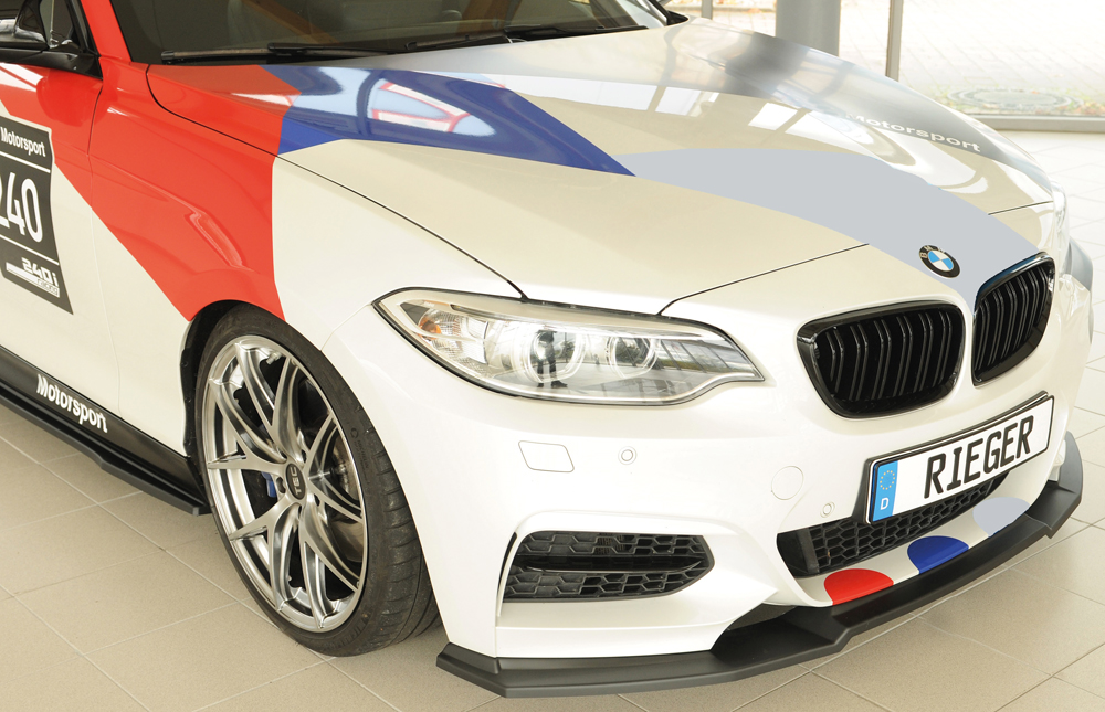 Rieger bmw 2 series m-sport (f22/23) front splitter 4 Rieger bmw 2 series m-sport (f22/23) front splitter - image 4