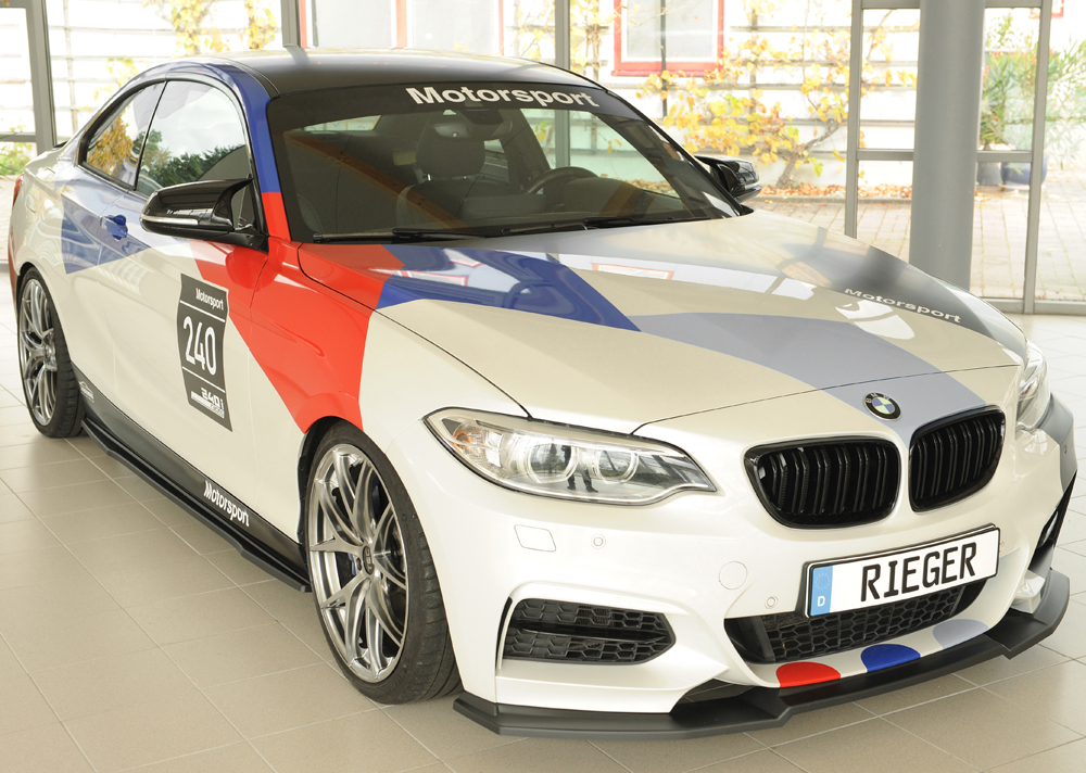 Rieger bmw 2 series m-sport (f22/23) front splitter 3 Rieger bmw 2 series m-sport (f22/23) front splitter - image 3