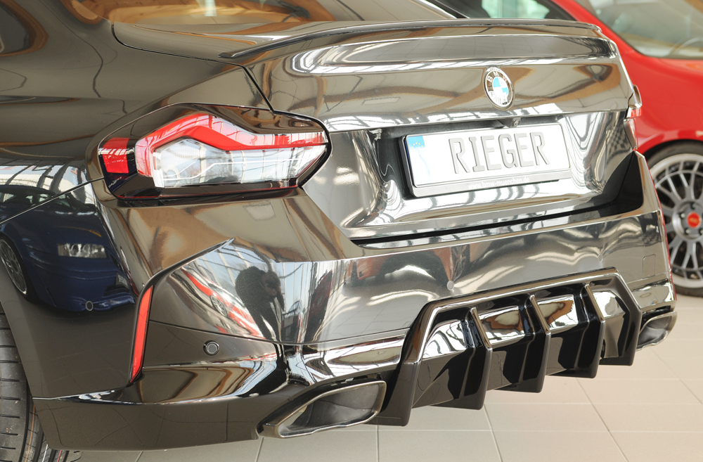 Rieger bmw 2 series m-sport (g42) rear diffuser 1 Rieger bmw 2 series m-sport (g42) rear diffuser