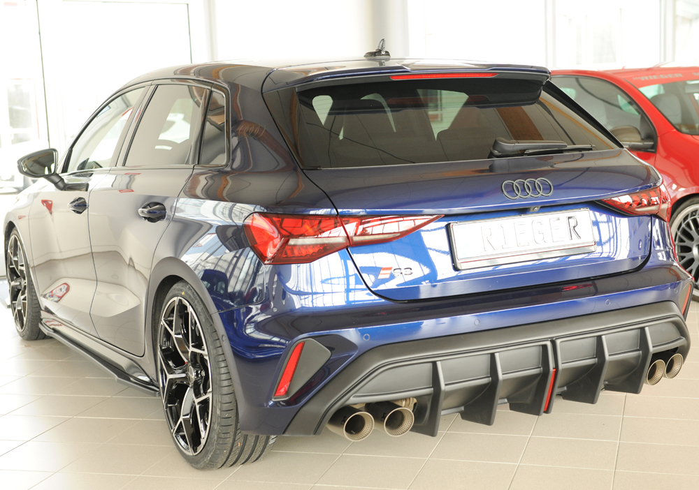 Rieger audi s3 (8y) facelift rear diffuser 11 Rieger audi s3 (8y) facelift rear diffuser - image 11