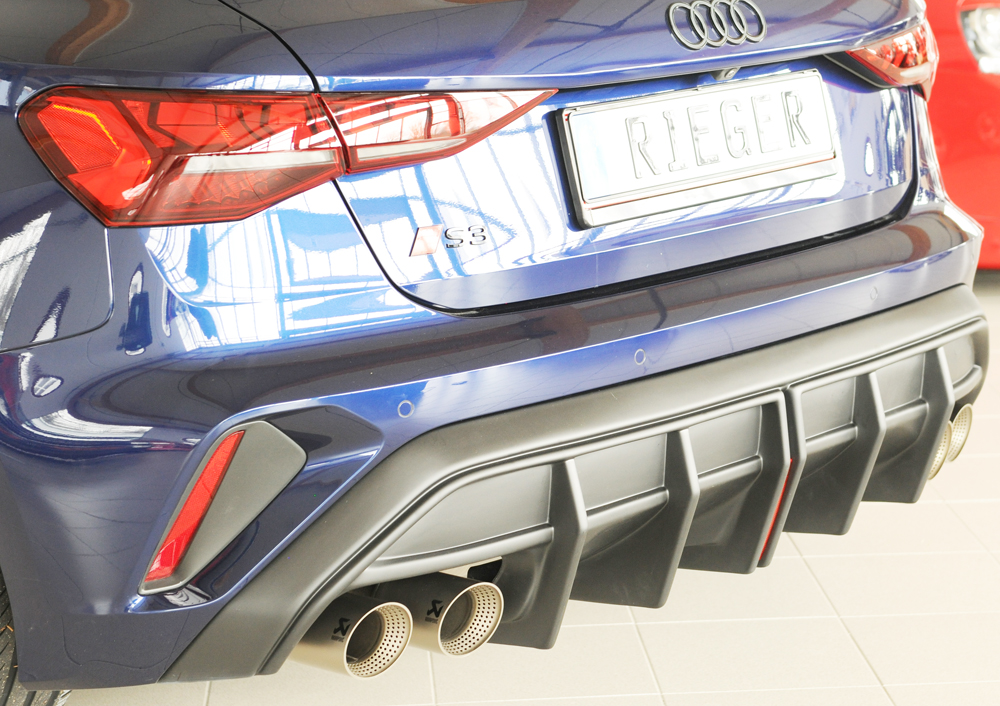 Rieger audi s3 (8y) facelift rear diffuser 10 Rieger audi s3 (8y) facelift rear diffuser - image 10