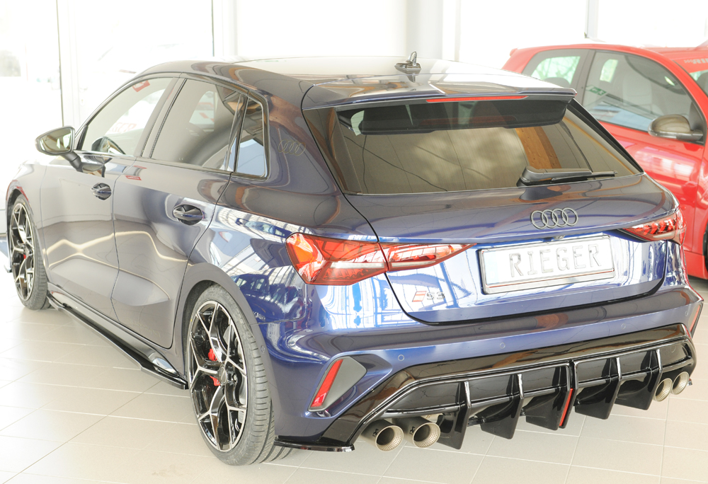 Rieger audi s3 (8y) facelift rear diffuser 3 Rieger audi s3 (8y) facelift rear diffuser - image 3