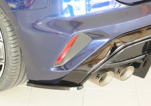 Rieger Audi S3/A3 S-Line (8Y) Sportback Facelift Rear Side Splitters