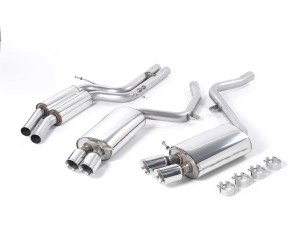 Milltek Sport Audi S5 V8 Manual (B8) Cat-Back Exhaust System