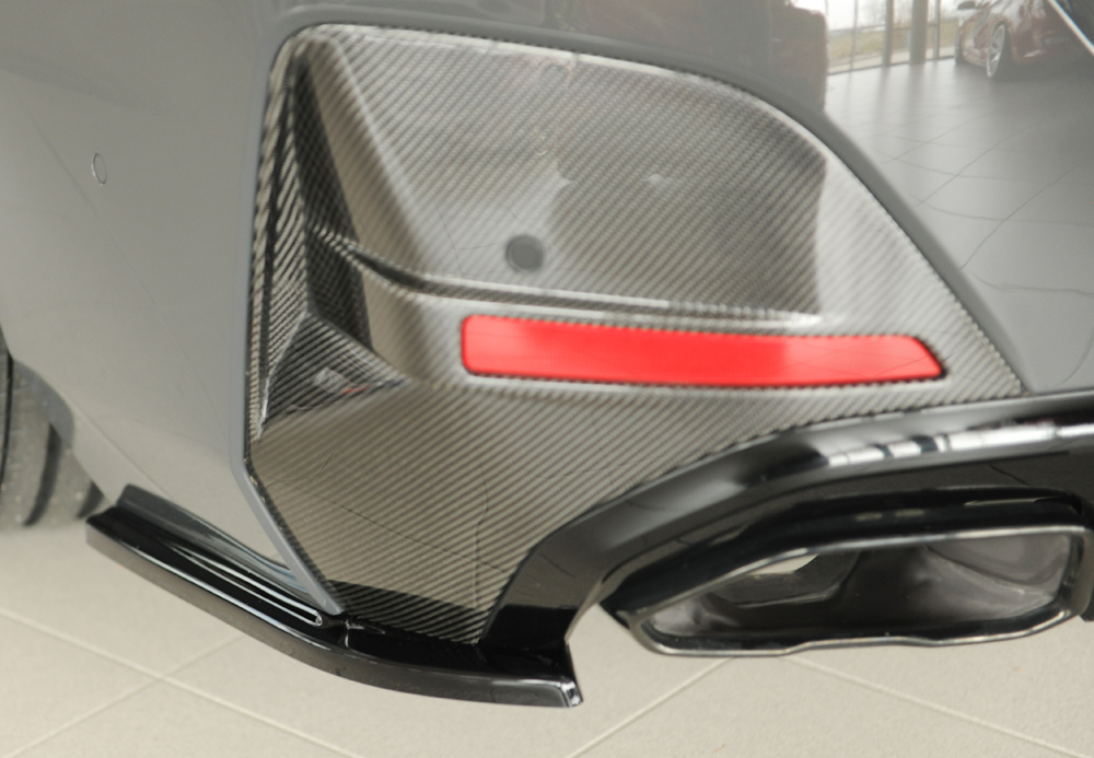 Rieger bmw 4 series gran coupe m-sport (g26) rear side splitters 6 Rieger bmw 4 series gran coupe m-sport (g26) rear side splitters - image 6