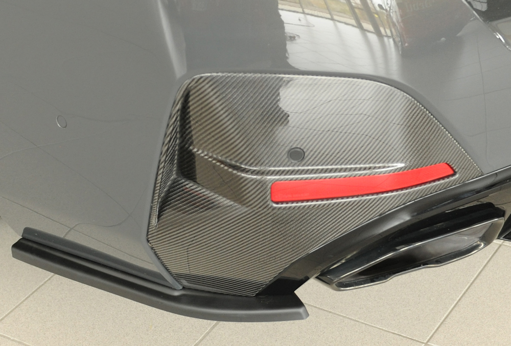 Rieger bmw 4 series gran coupe m-sport (g26) rear side splitters 5 Rieger bmw 4 series gran coupe m-sport (g26) rear side splitters - image 5