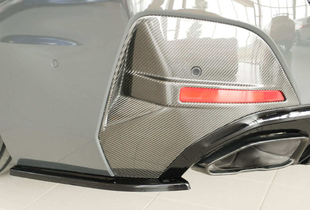 Rieger bmw 4 series gran coupe m-sport (g26) rear side splitters 2 Rieger bmw 4 series gran coupe m-sport (g26) rear side splitters - image 2