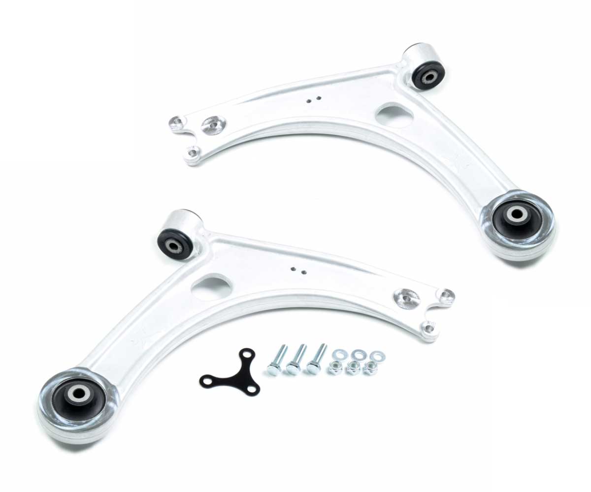 Hardrace forged front lower control arms (pair) - hardened rubber 1 Hardrace forged front lower control arms (pair) - hardened rubber