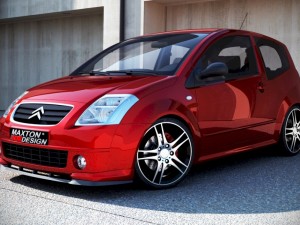 Maxton Front Splitter Citroën C2 VTS (2004-2006)